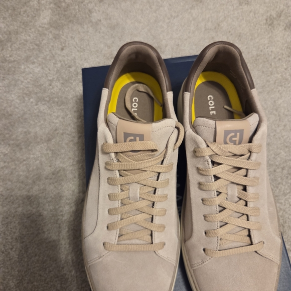 Cole Haan Men\'s Beige and Brown Sneakers